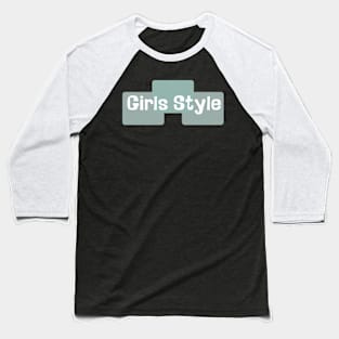 Girls Style Baseball T-Shirt